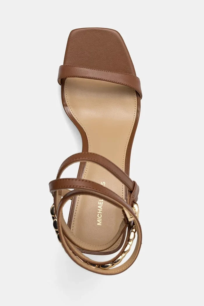 MICHAEL Michael Kors Marcia Leather Heeled Sandal