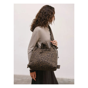 Olend - Ona Soft Leopard Bag | Brown