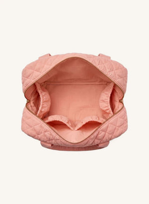 Editions Aimable - Suzanne baby diaper bag | Old Rose Gauze