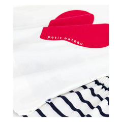 Petit Bateau - Bruneta Organic Cotton Pajama Shorts | White