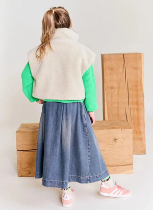 AO76 - Seilah Sleeveless Jacket | Cream