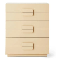 HKliving - Wide 4-drawer dresser | Cream
