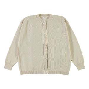 Poudre Organic - Organic Cotton Pétale Cardigan | Beige