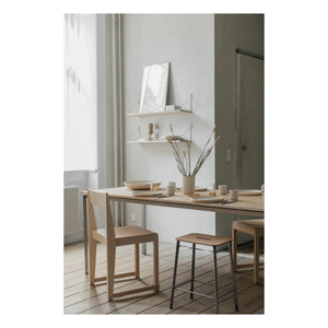 Frama - Adam Nyboder Stool, Wooden Seat | Green