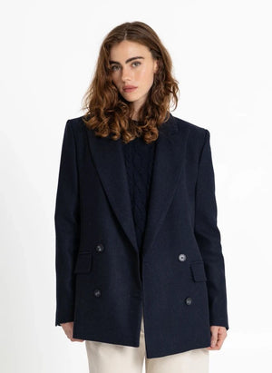Smallable Woman - Camille Wool Jacket | Navy