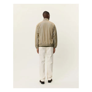 Les Deux - Jack Glossy Sweatshirt Jacket | Sand