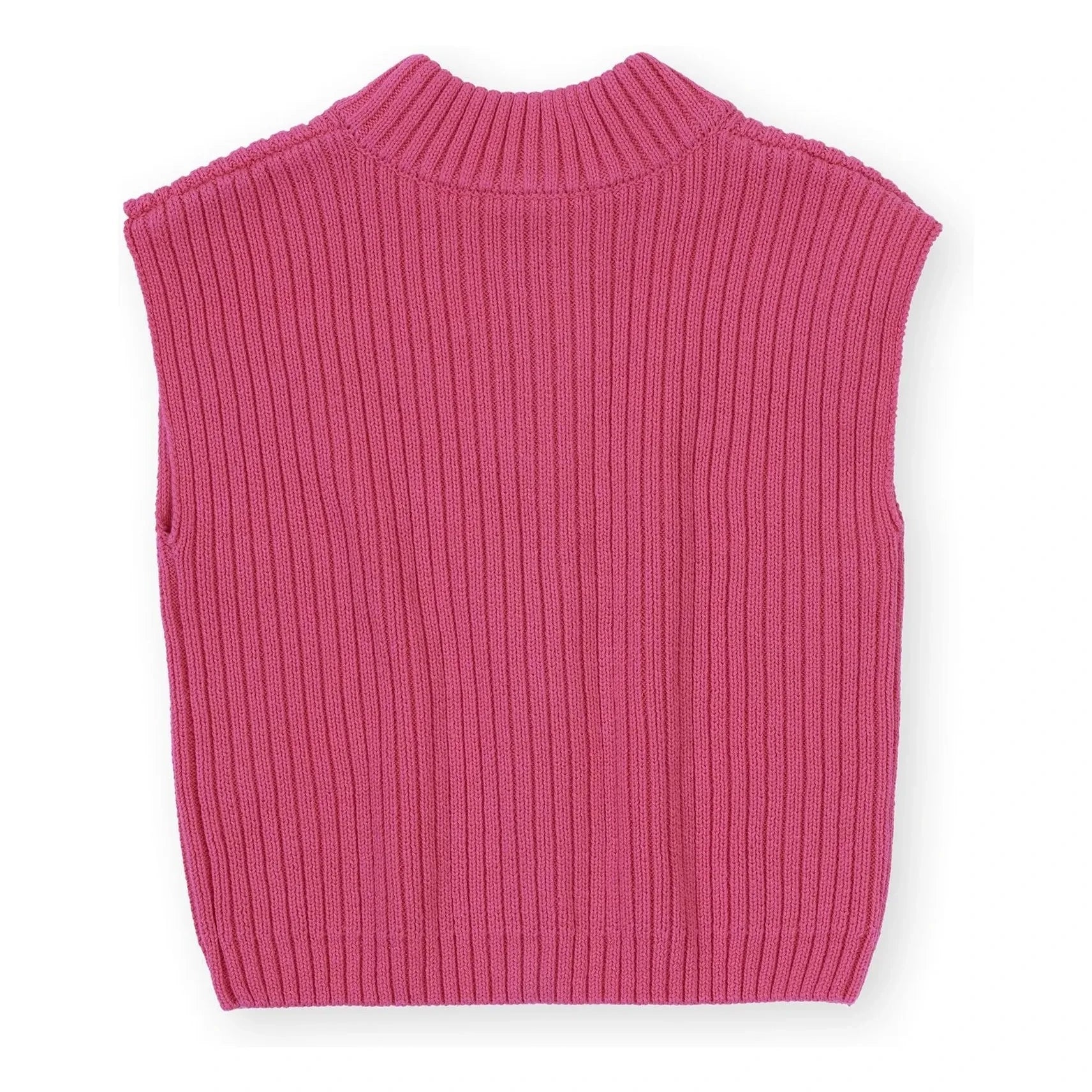 Goldie + Ace - Ribbed Sleeveless Tank Top | Pink
