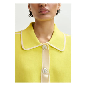Essentiel Antwerp - Jugly Cardigan | Lemon yellow