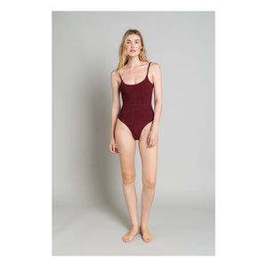 Smallable Woman - Marcia One-Piece Swimsuit | Aubergine