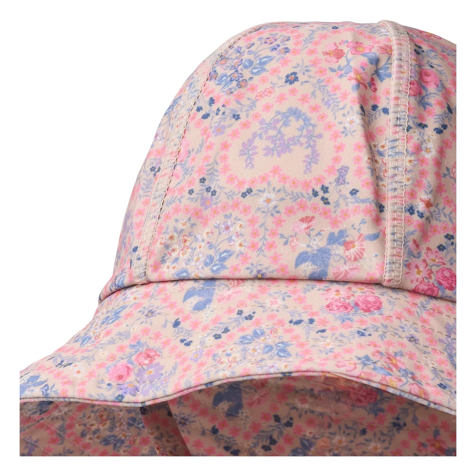 Wheat - Bora Fleuri Organic Cotton Hat | Pale Pink