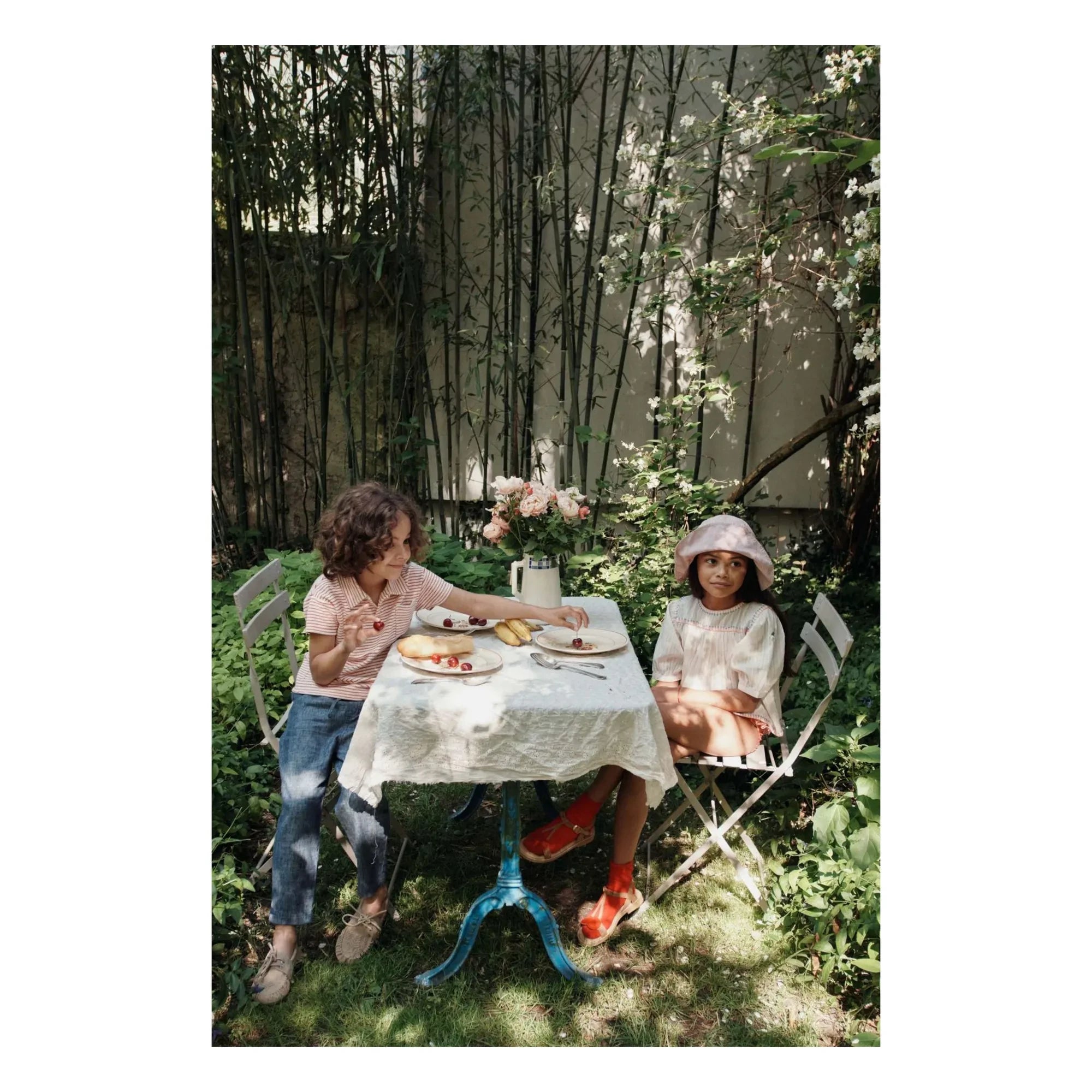 Emile et Ida - Gathered Trousers | Navy Blue