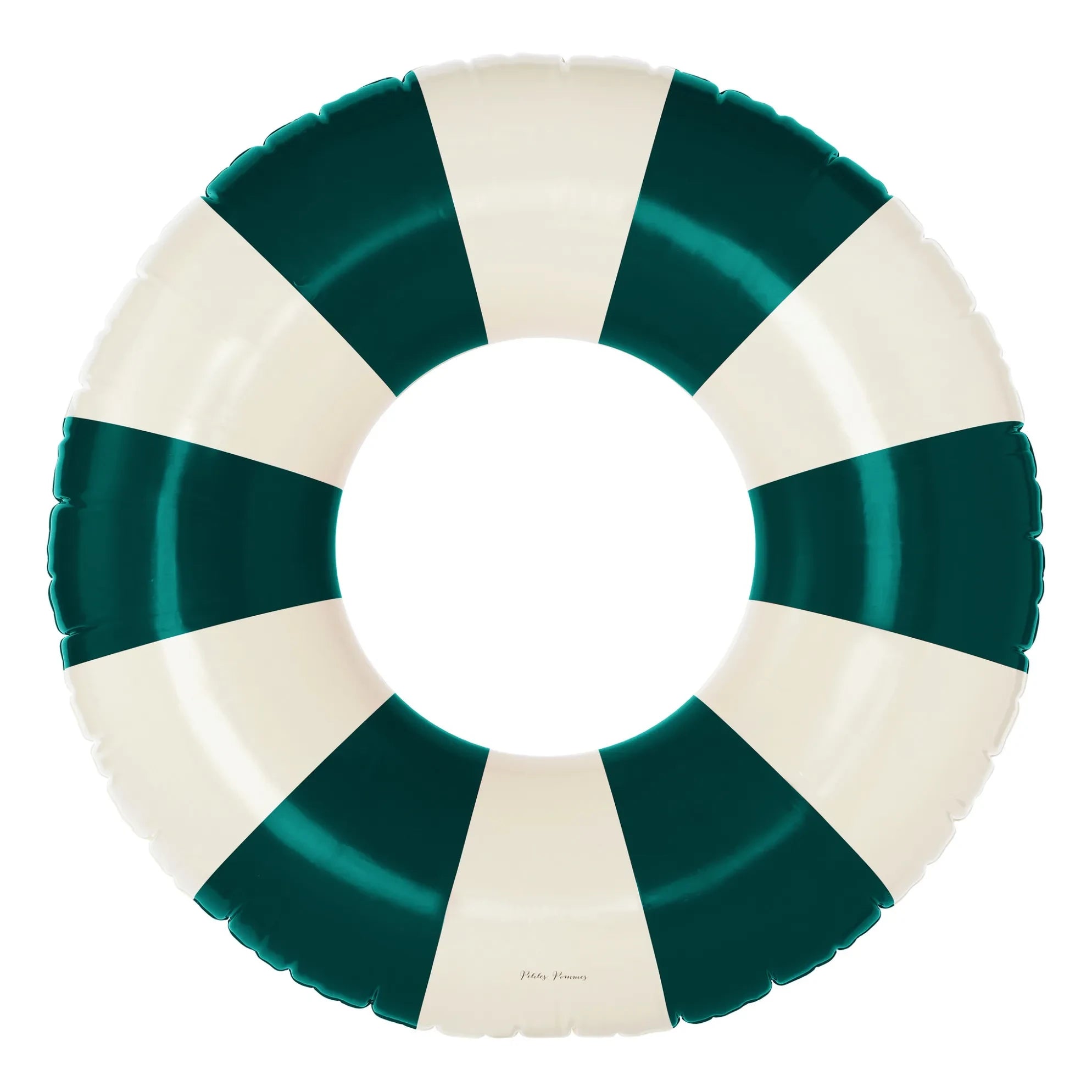 Petites Pommes - Céline Inflatable Swim Ring | Dark Green