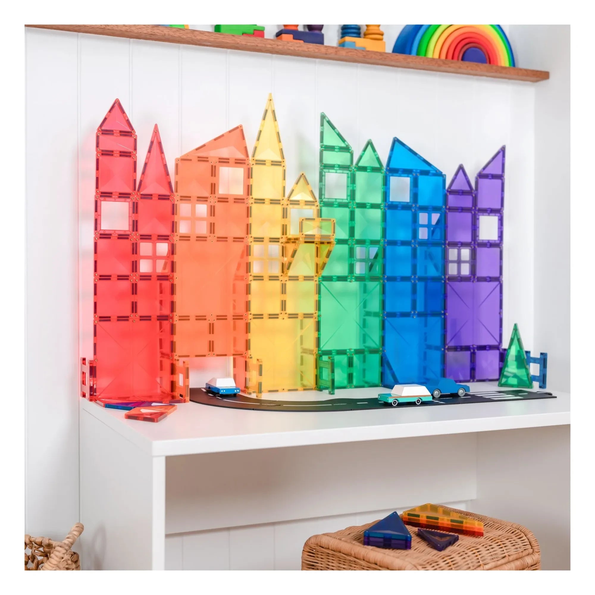 Connetix - Creative Pack - 102 Pieces | Rainbow