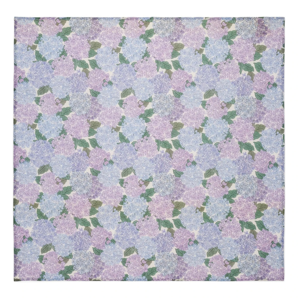 Studio Bohème - Linon Flowers Organic Cotton Scarf | Lilac