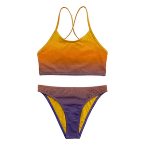 Sunchild - Ellis Pailleté Degrade Swimsuit | Black
