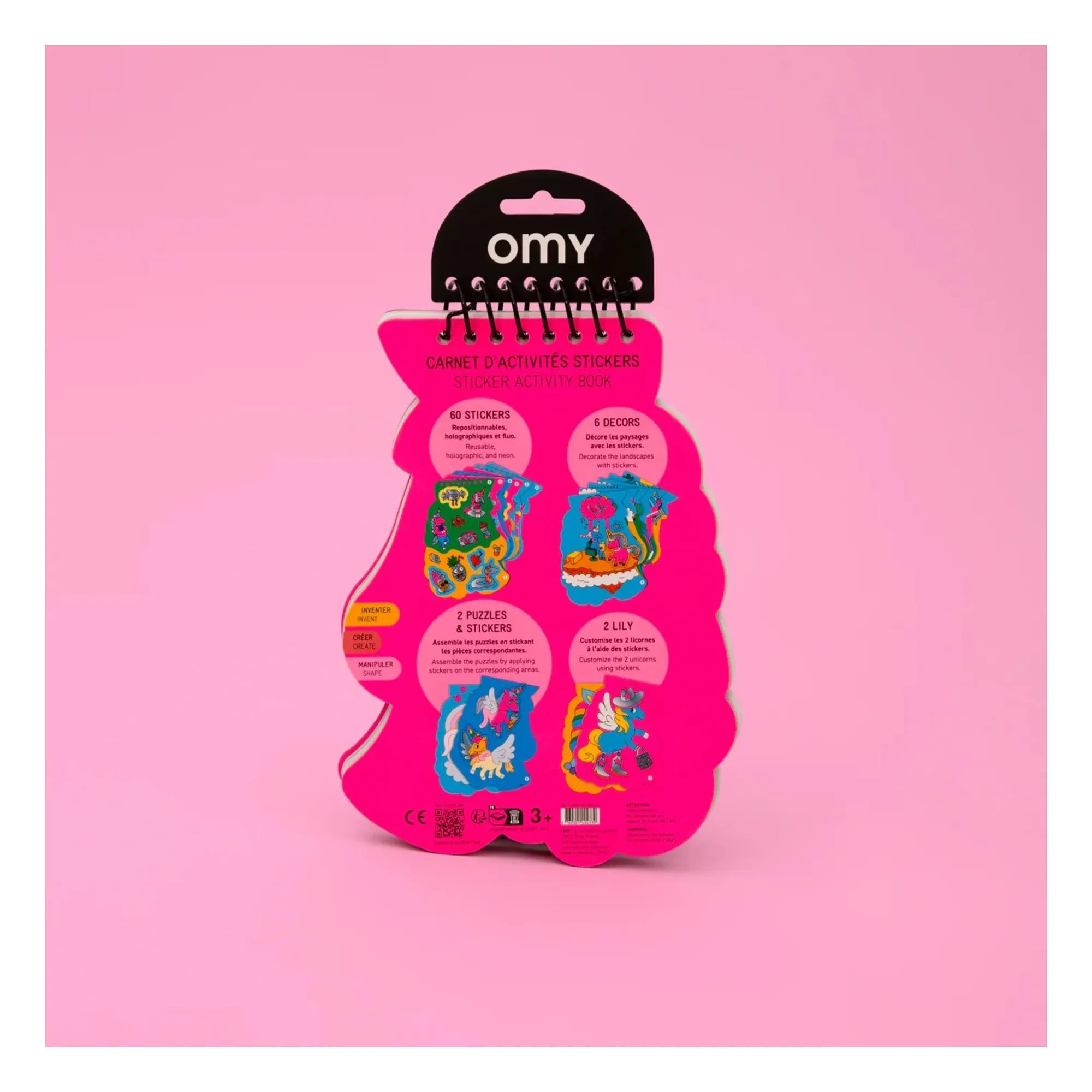 Omy - Lily çıkartma etkinlik kitabı