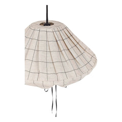 Nobodinoz - Yumi Grid Lampshade | Gray