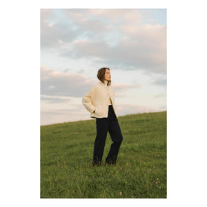 Sacrécoeur - Jay Bouclette Virgin Wool Jacket | White
