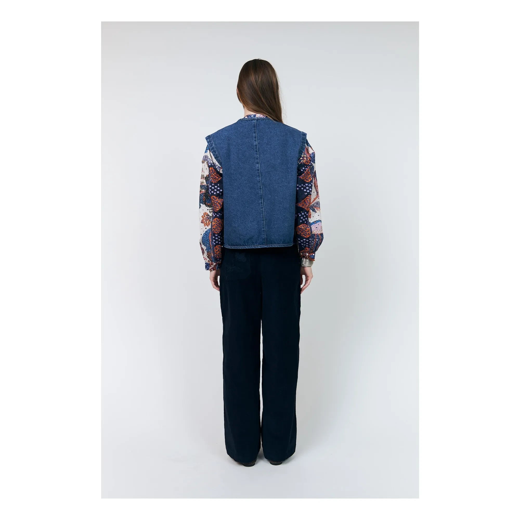Lollys Laundry - Abbey Denim Pamuk Ceket | Mavi