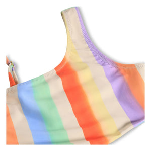 Molo - Naan Asymmetric Swimsuit Made from Recycled Fibers | Orange