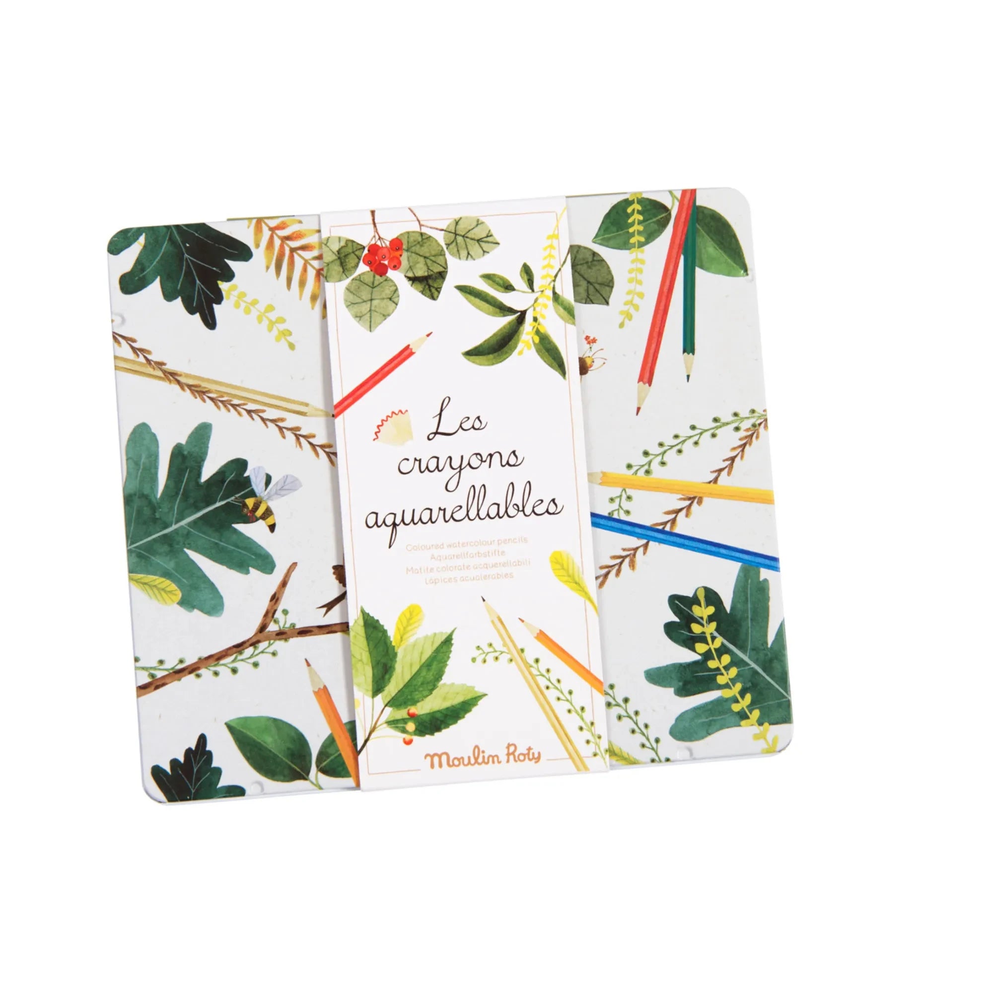Moulin Roty - 24-Count Water-Soluble Lead Pencil Case