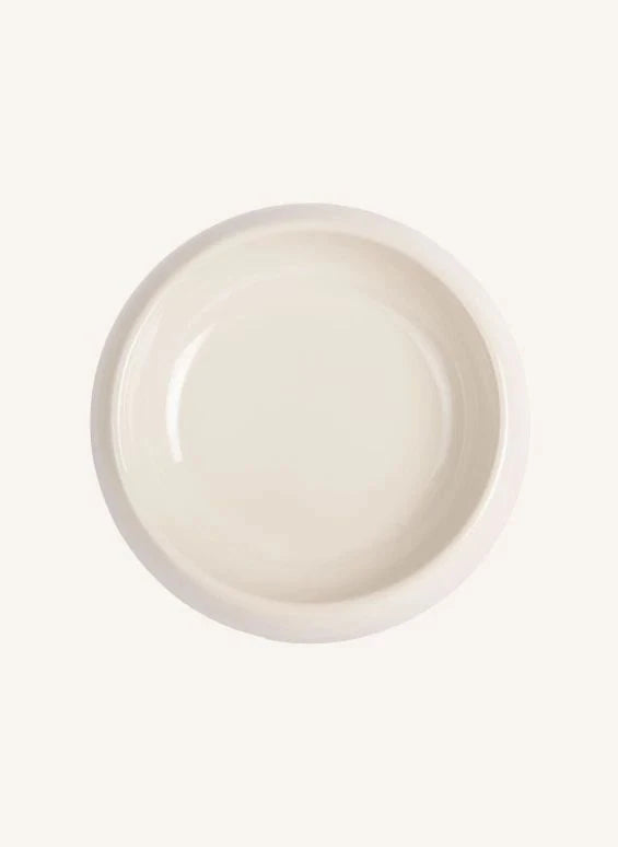 Present Time - Cadiz Metal Bowl | White
