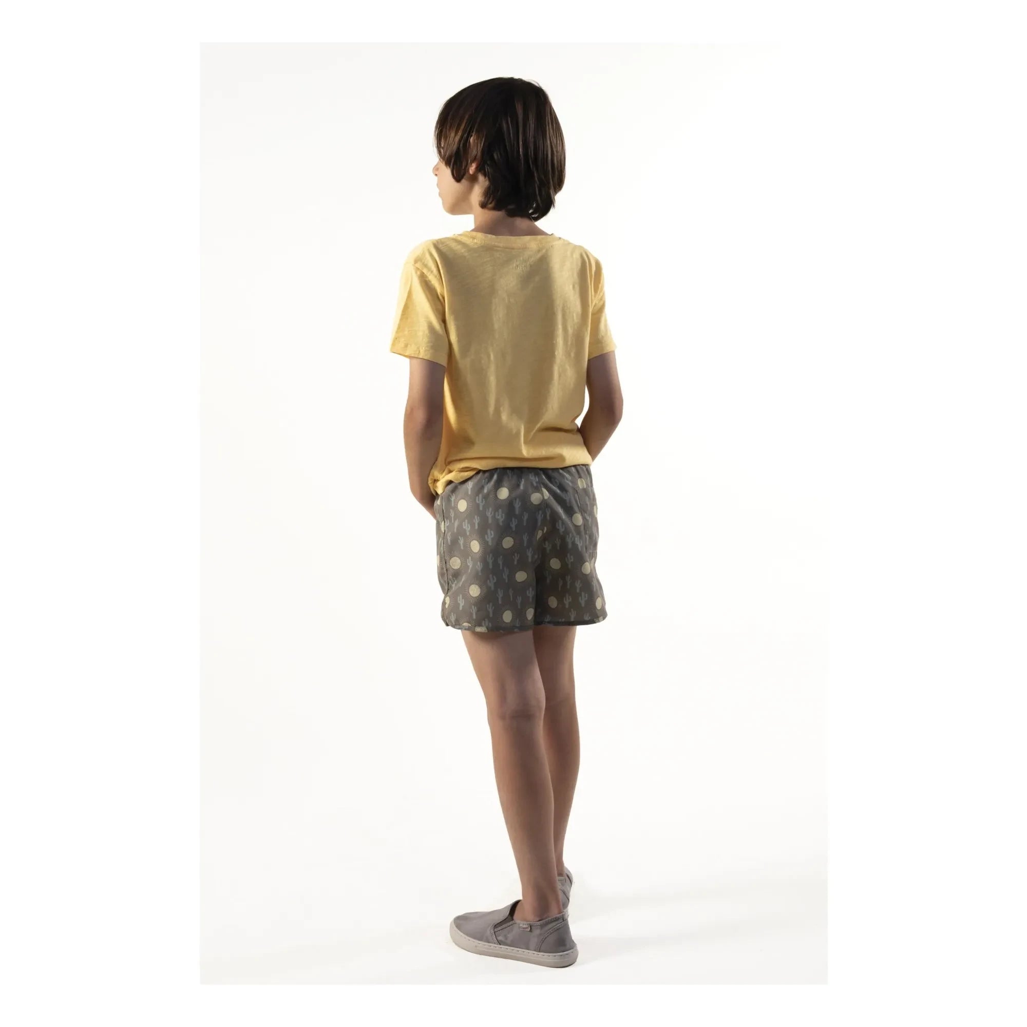 Sunchild - Luis Cactus Swim Shorts | Khaki