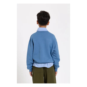 Smallable Kid - Arlo organic cotton sweatshirt | Blue