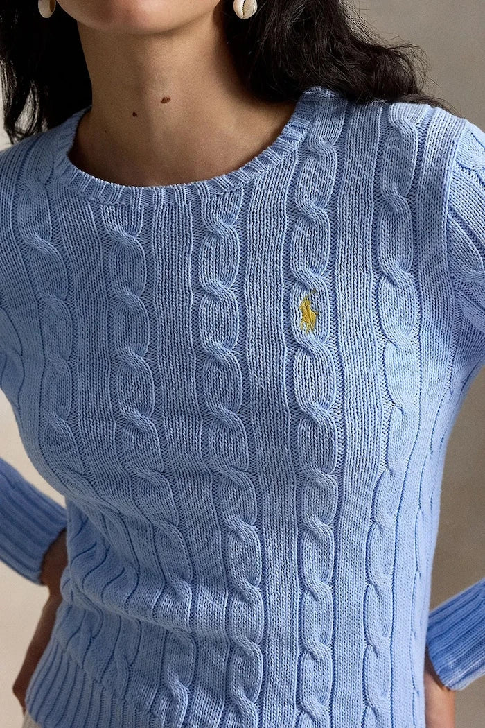 Polo Ralph Lauren kadın PIMA COTTON pamuklu kazak -LSL-PLO