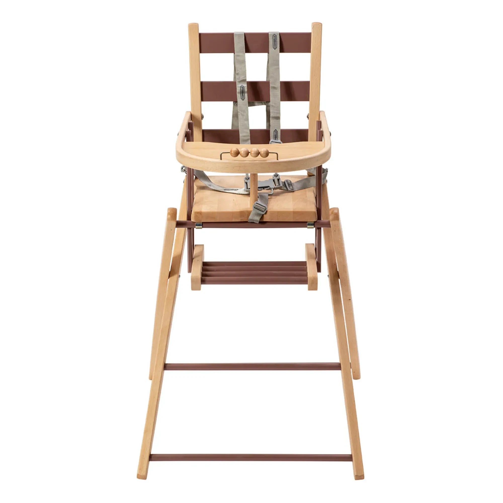 Combelle - Sarah Extra Foldable High Chair | Dust Pink