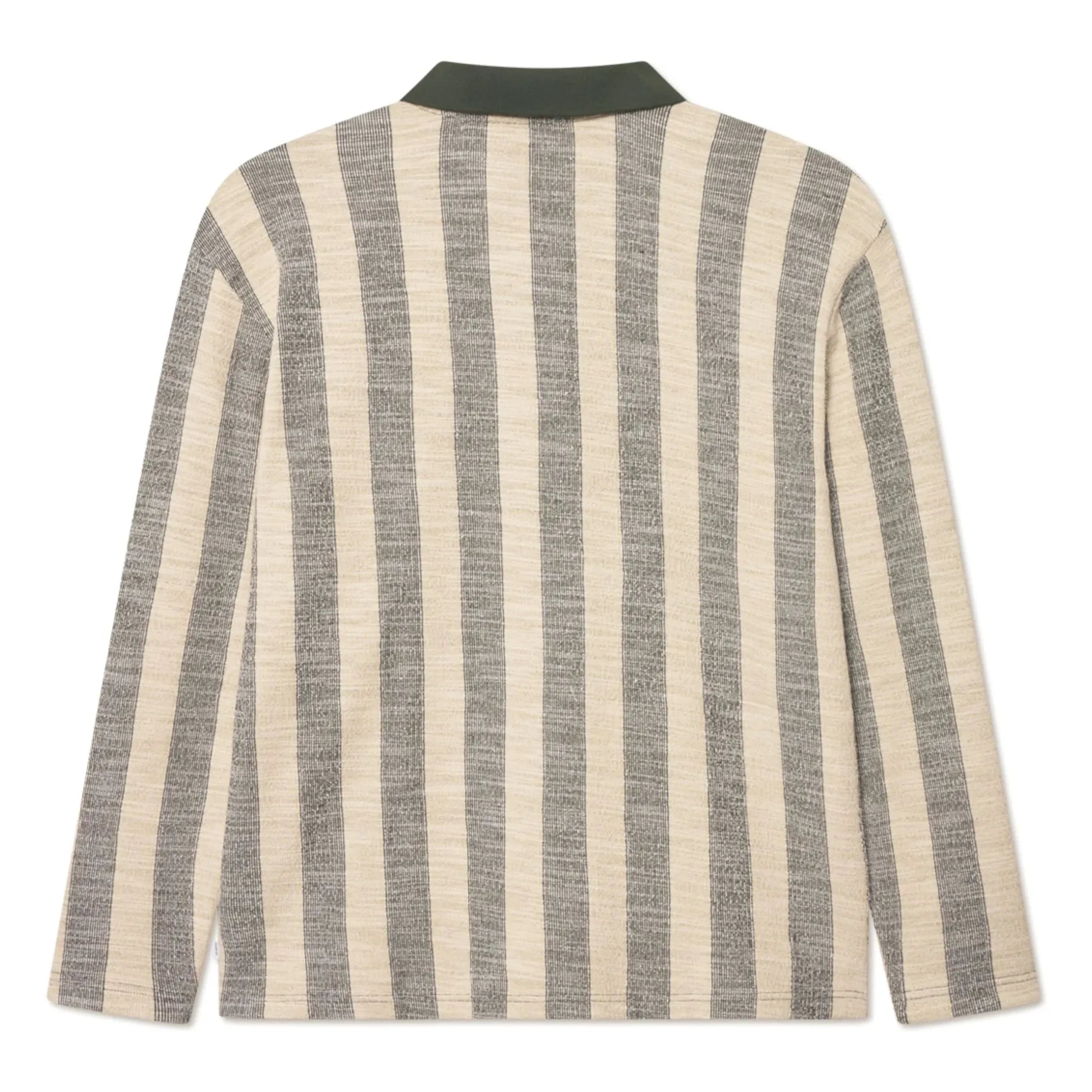 Les Deux - Polo Jacquard Jersey Bowie | Dark Khaki