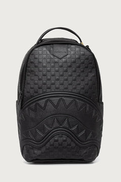 Sprayground - Black Faux Leather Backpack 910B8876NSZ