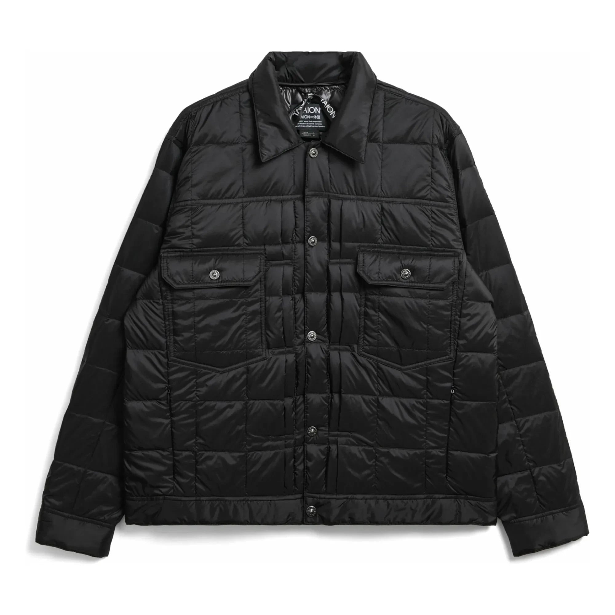 Taion - Unisex Puffer Work Jacket | Black