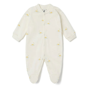 Sleepy Doe - Duck Footed Pajamas Organic Cotton | Ecru