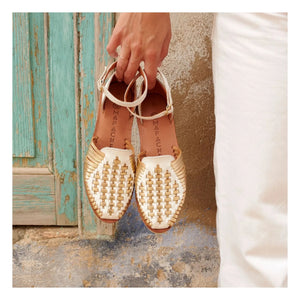 Mapache - Camila Sandal | Champagne
