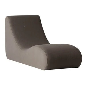 Verpan - Welle 4 Sun Lounger | Dark Gray