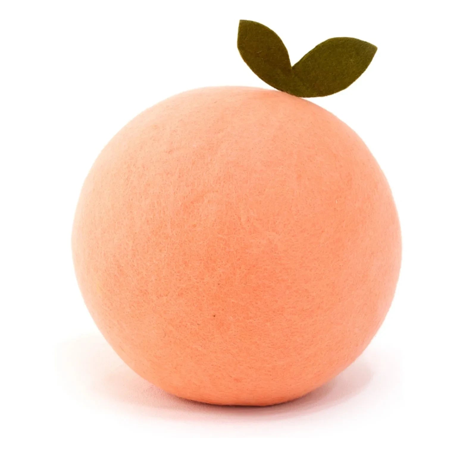 Muskhane - Peach Felt Pouf | Blush