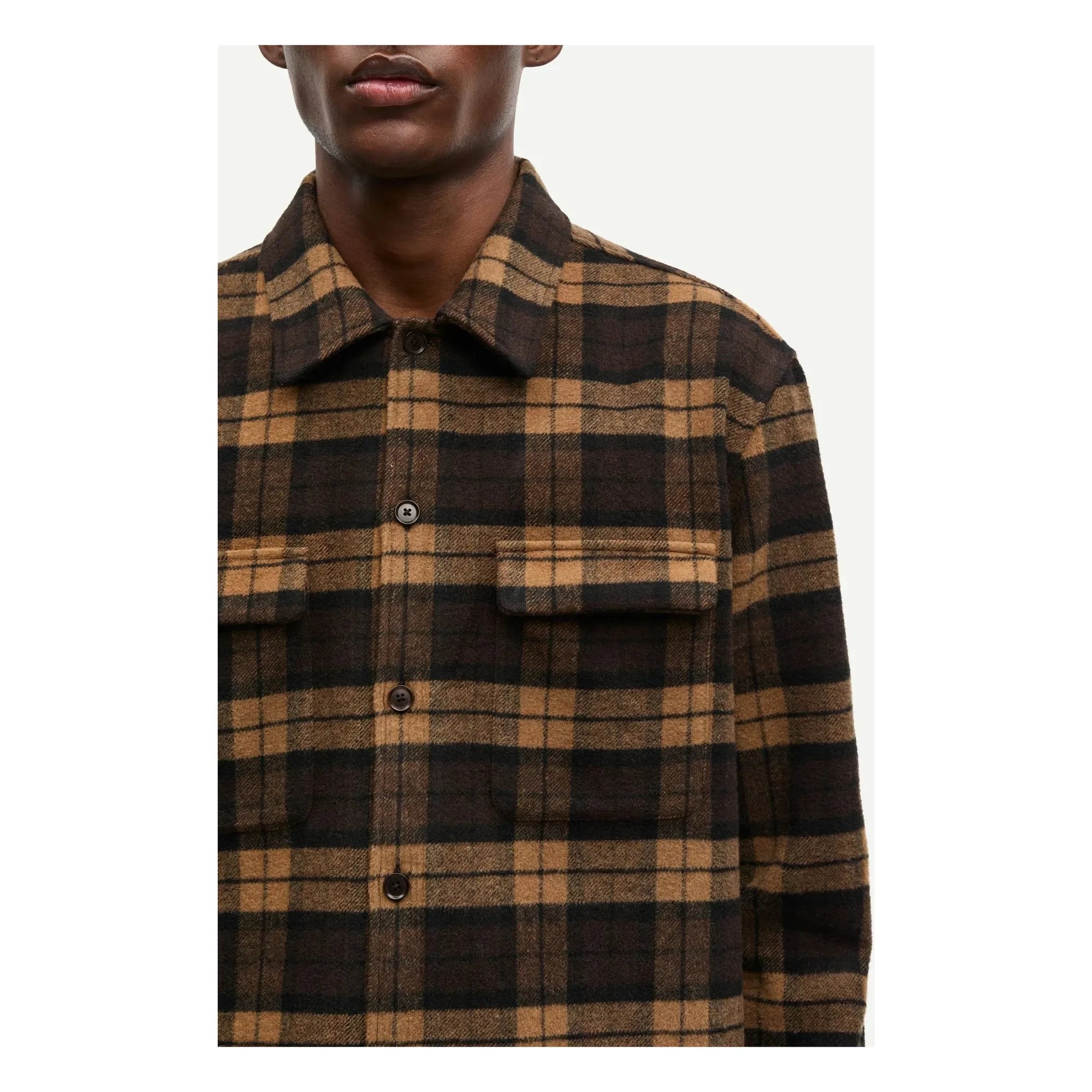 Samsoe Samsoe - Sacastor overshirt | Kahverengi