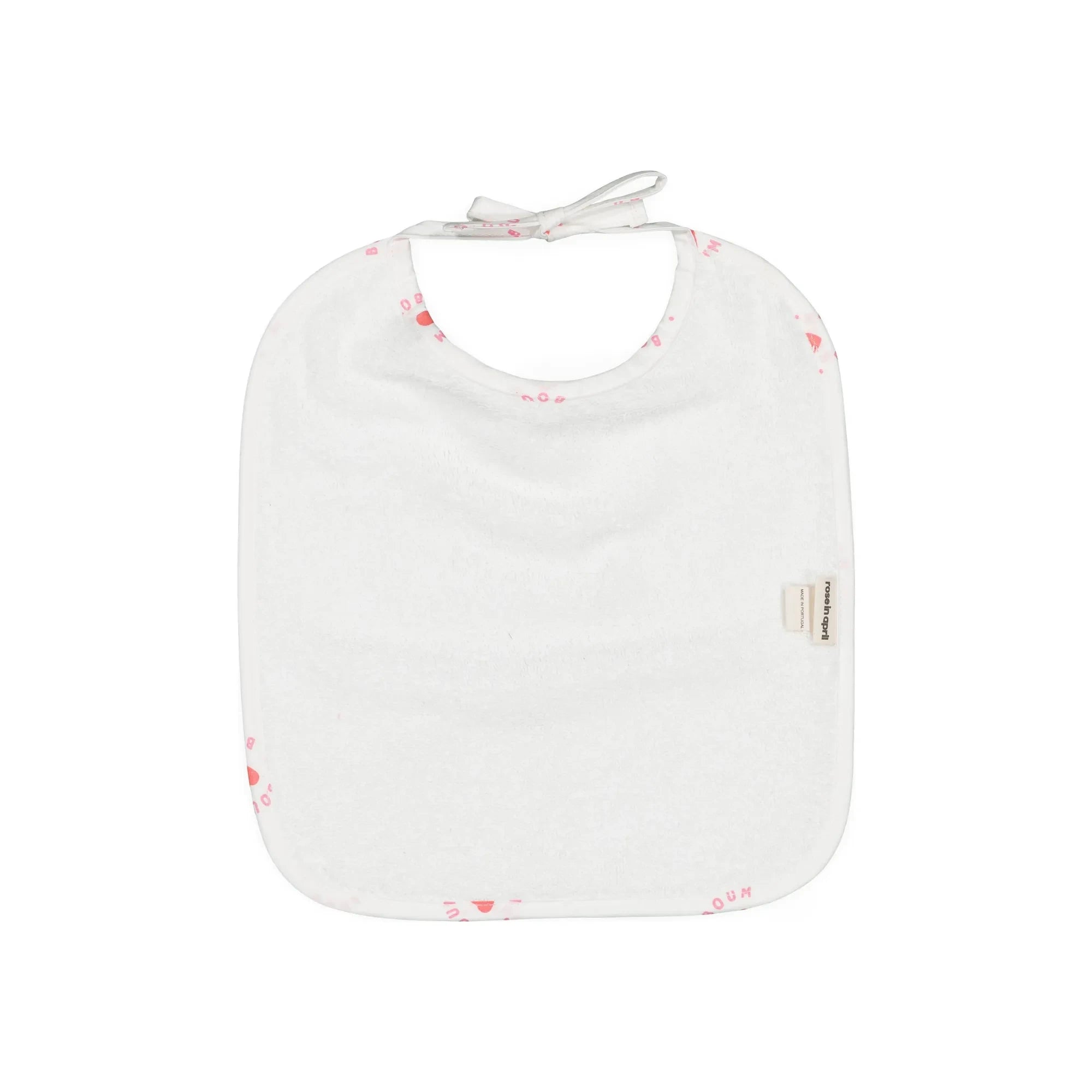 Rose in April - Bib Anna Boum Boum | White