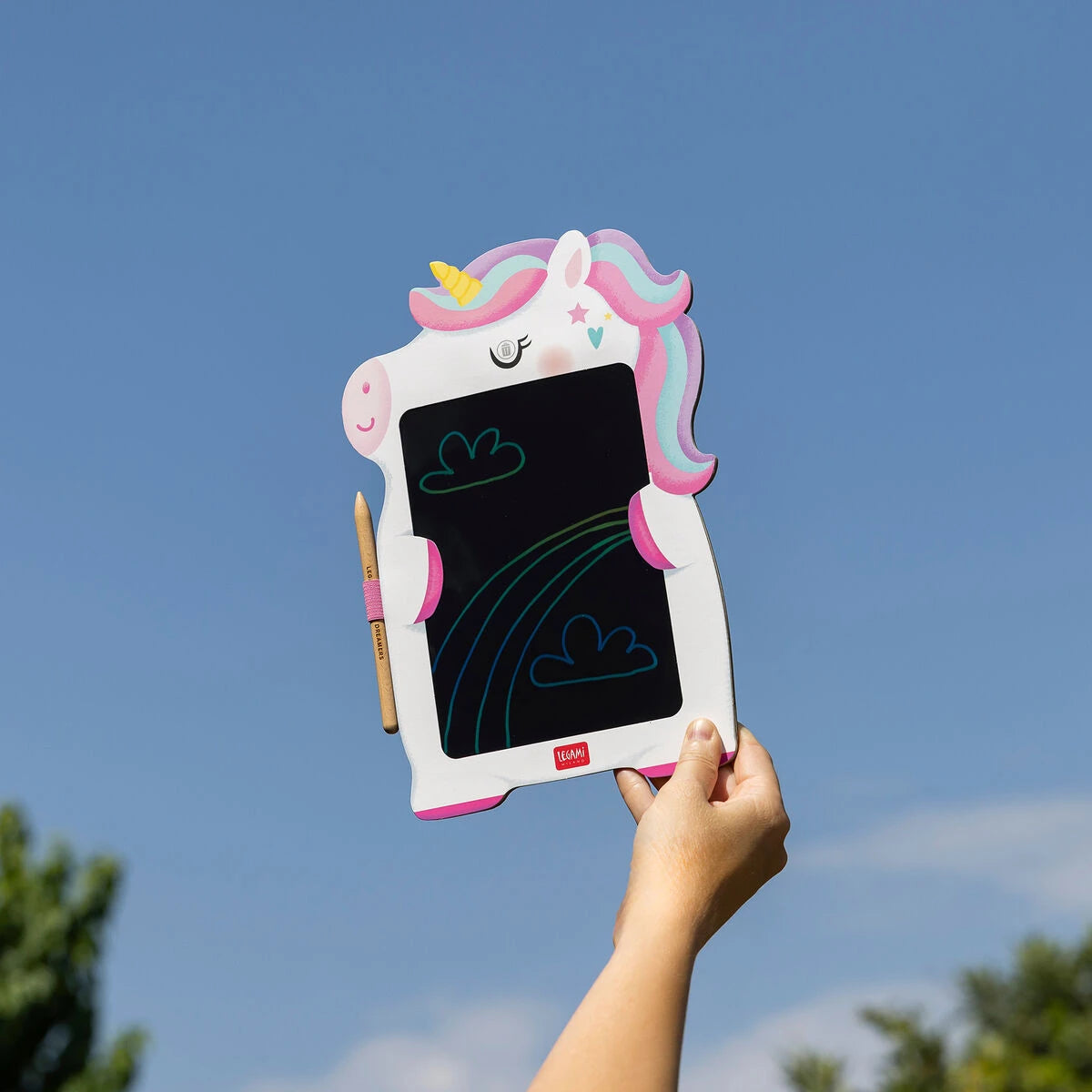 Legami - Portable Cardboard LCD Drawing Board - Magical Sketch Board