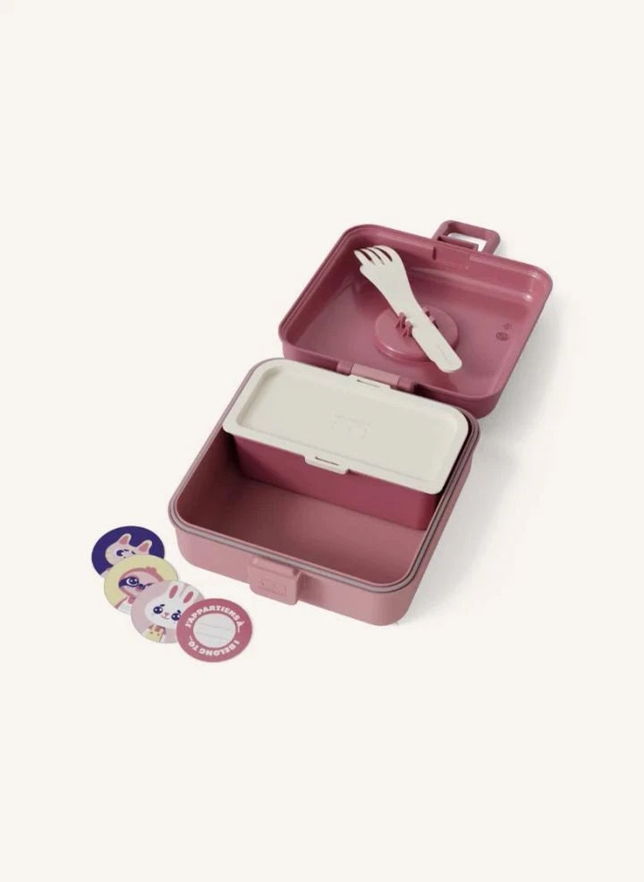 Monbento - Snacky Sandwich Box | Dusty Pink