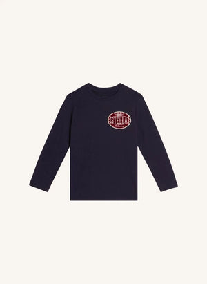 Stella McCartney Kids - Stella Organik Pamuk Balon Tişört | Koyu Mavi