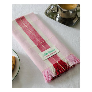 Tarta Gelatina - Organic Cotton Napkins - 2-piece Set | Pink
