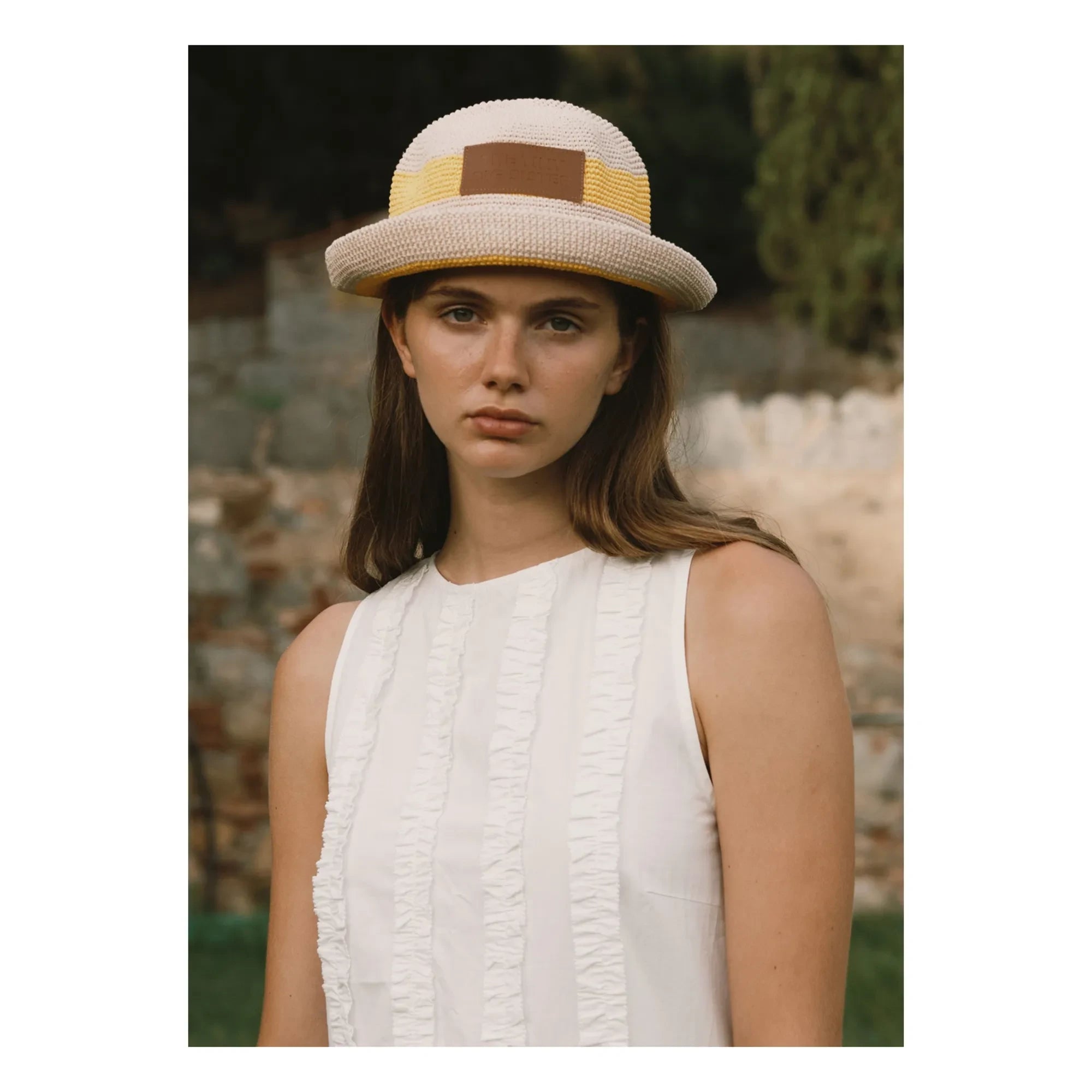 The Tiny Big Sister - Cotton Dress | Off White