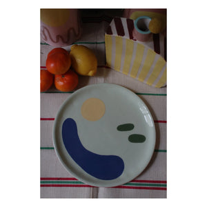 HOMERE - Daphné Ceramic Plate | Mint Green