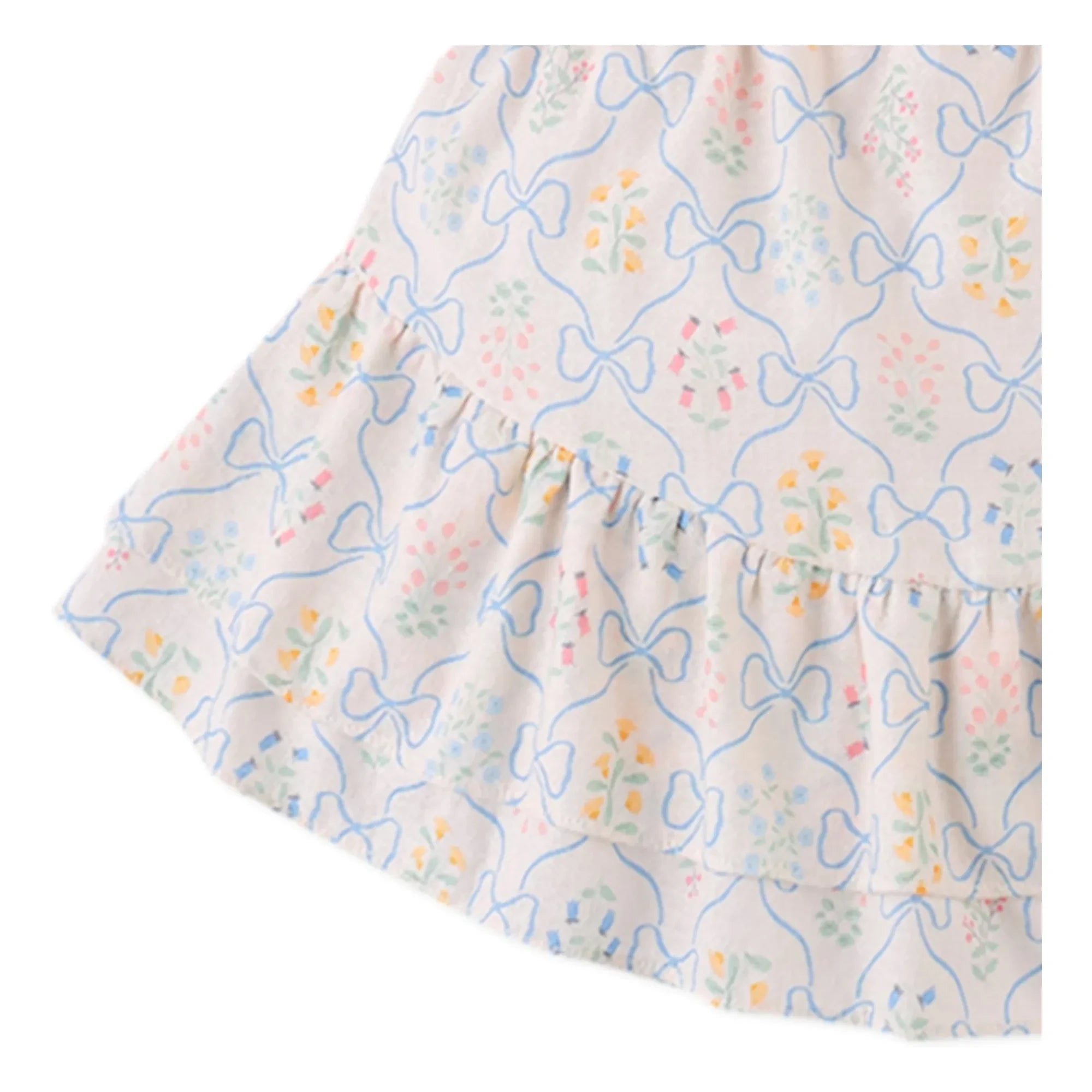 Gingersnaps - Theresa Ruffle Detailed Short Skirt | Ecru