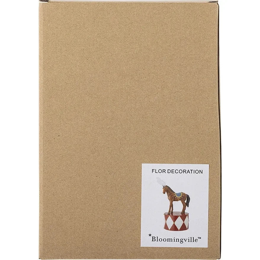 Bloomingville Mini - Flor Horse Süsleme | Kırmızı