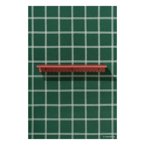 Nobodinoz - Vibes Wall Shelf 50x16 cm | Terracotta