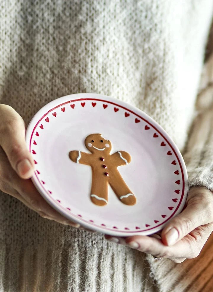 Bloomingville - Binna Sweet Plates - Set of 4 | Pink