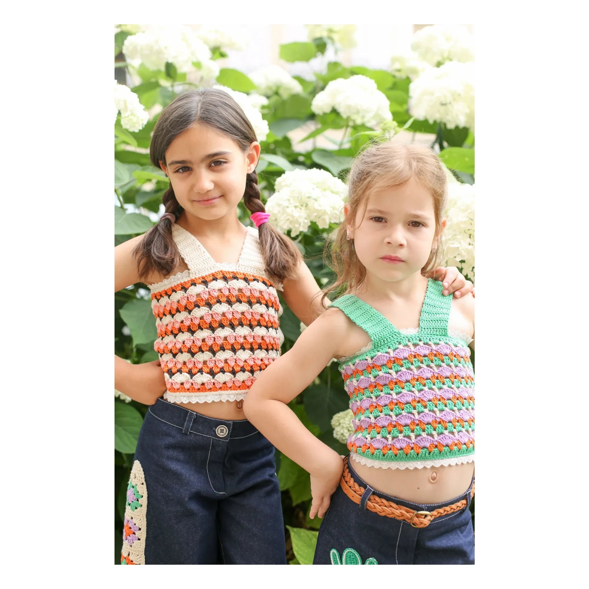 Kalinka - Isabelle Crochet Top | Green